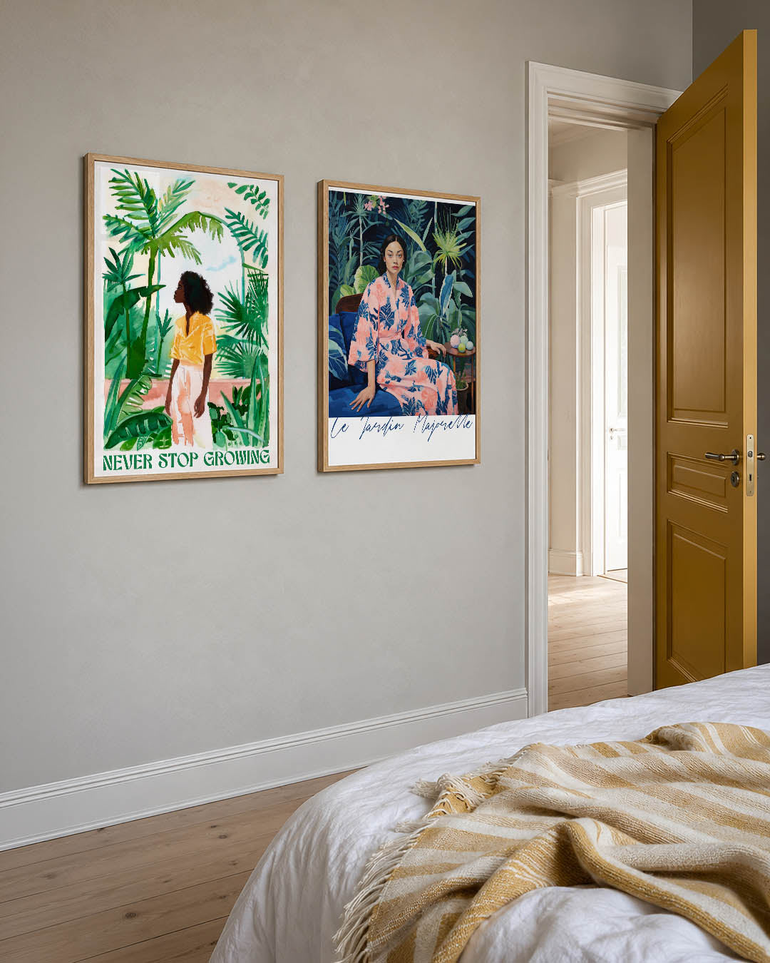 Groene groei inspiratie Posterset