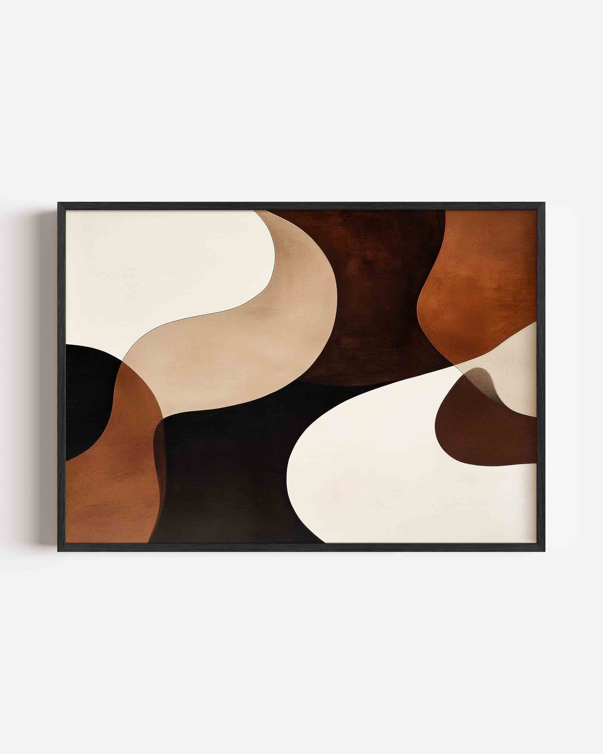 Abstracte vormen Poster