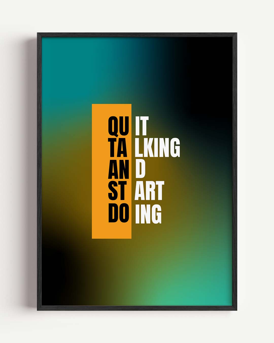 Inspirerende Actieposter