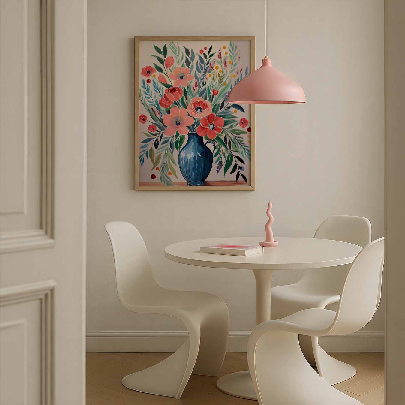 Bloeiende Elegantie Poster