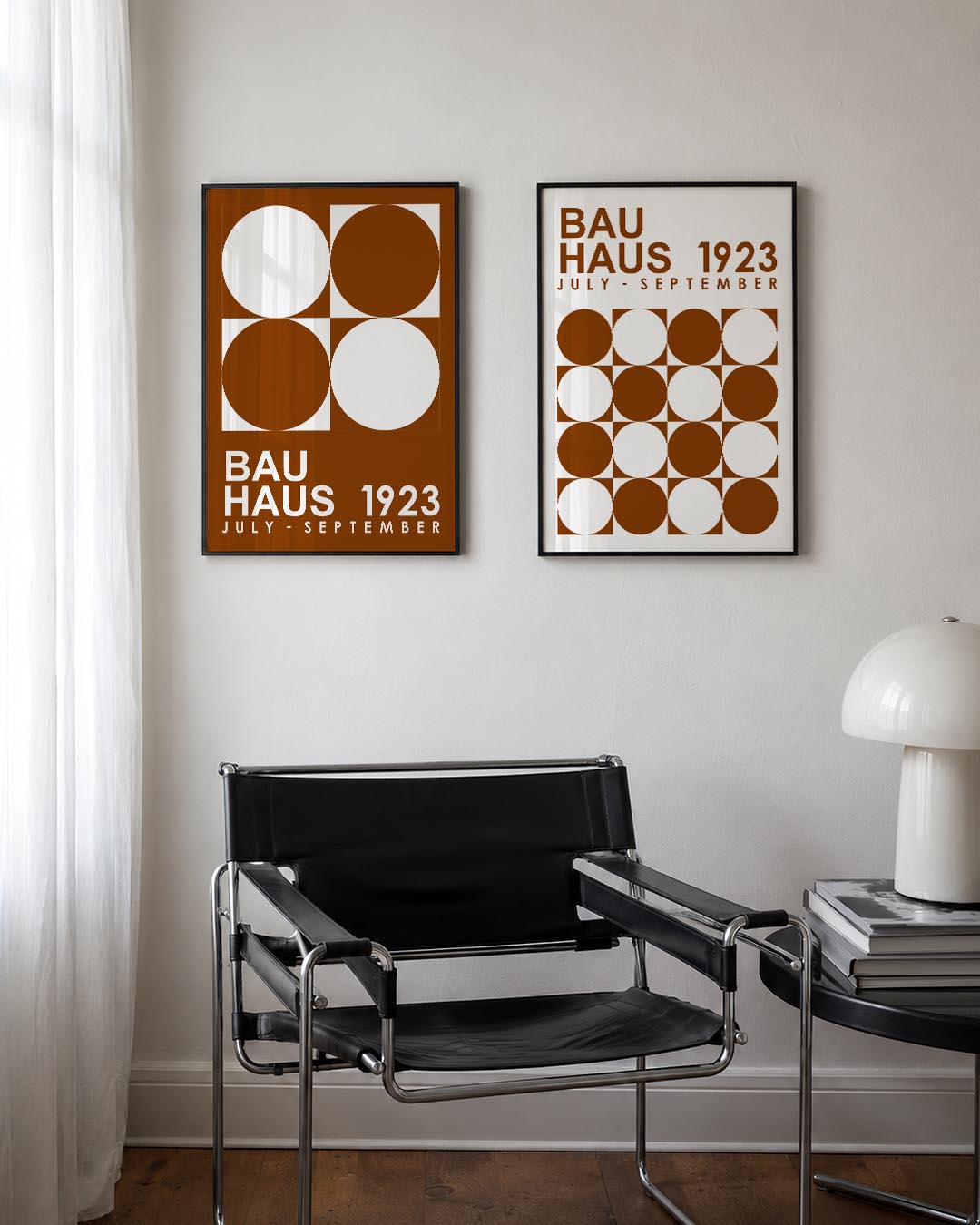Cirkel en vierkant Posterset
