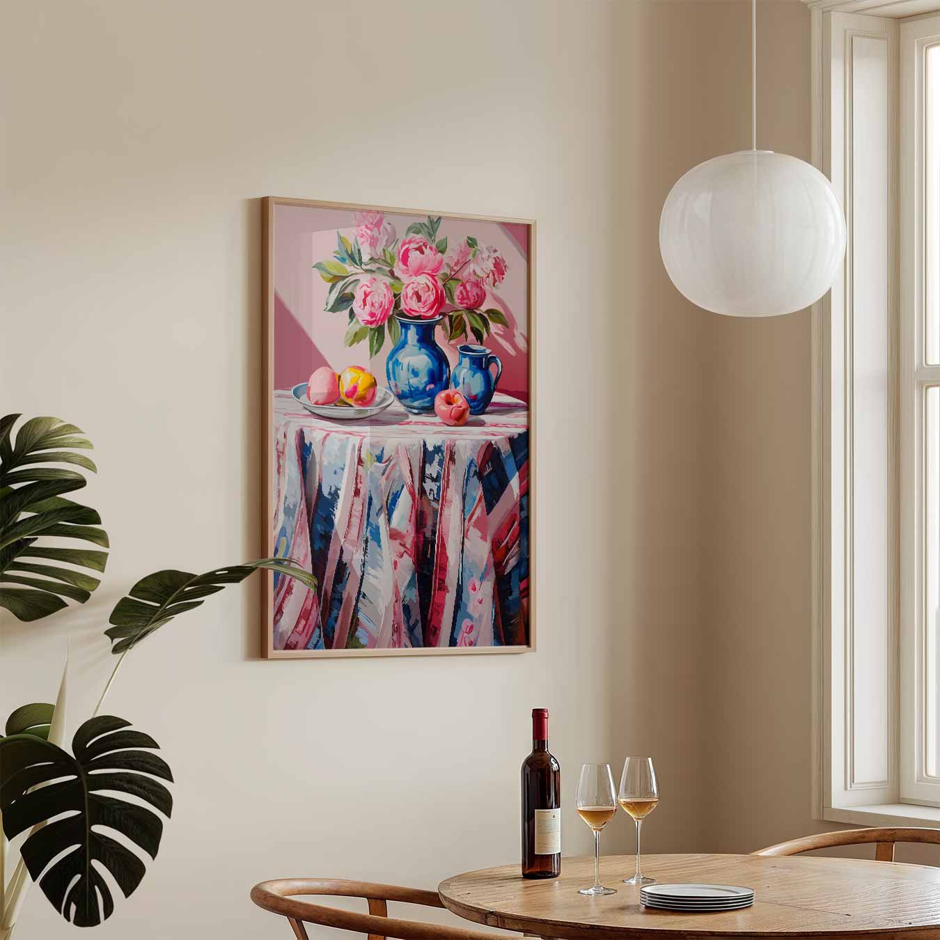 Romantische Bloemengeur Poster