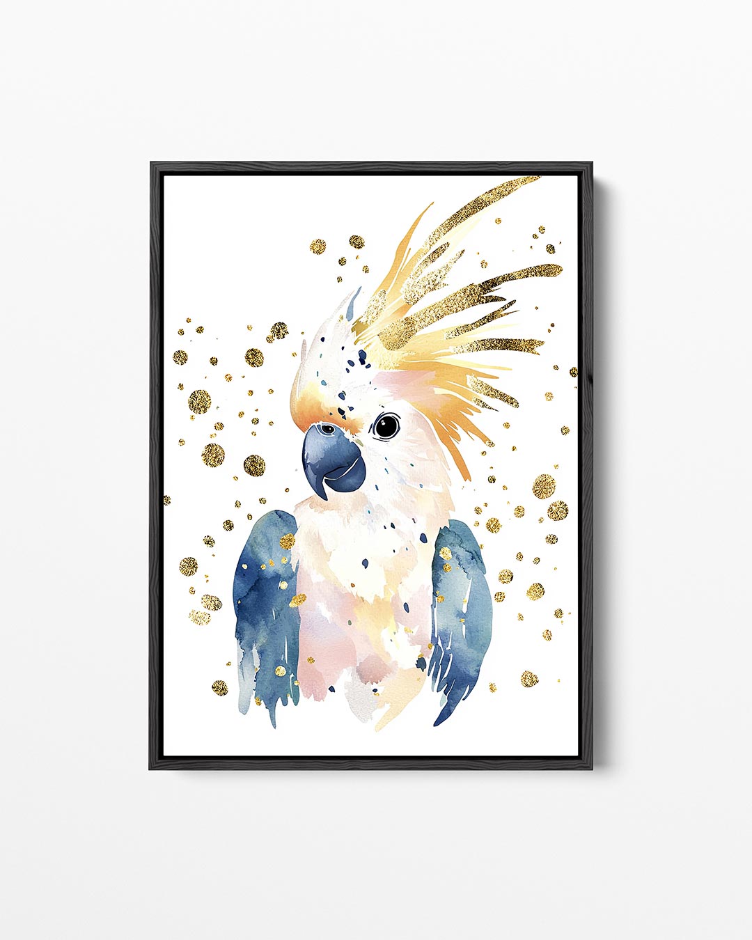 Vrolijke vogel illustratie Kunstwerk