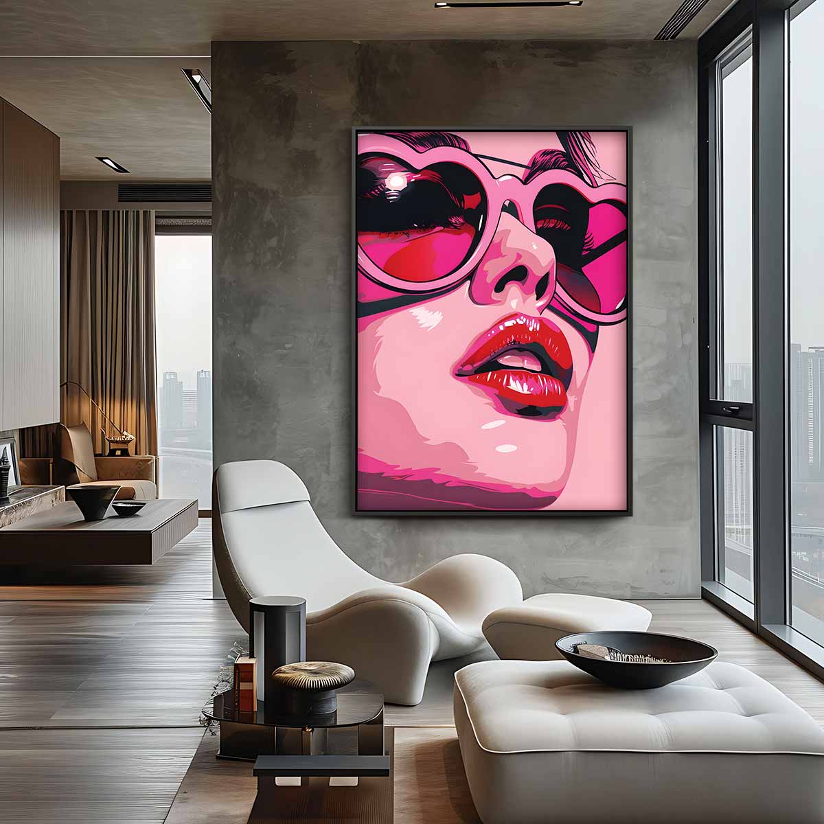 Glamoureuze Dromen Kunstwerk-canvas-dibond-plexiglas-wanddecoratie-WallArtistic