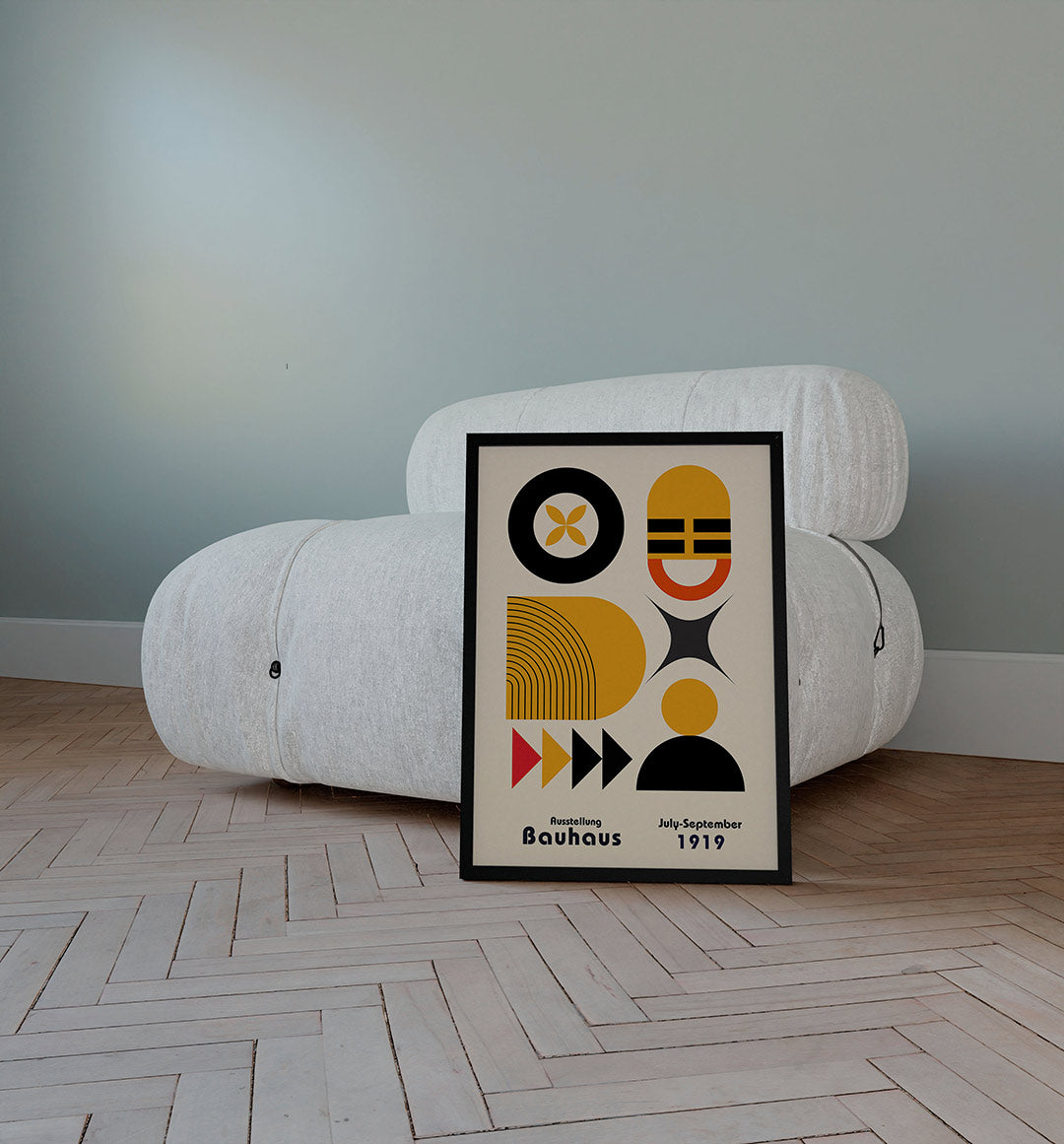 Vormen en vlakkenspel Poster