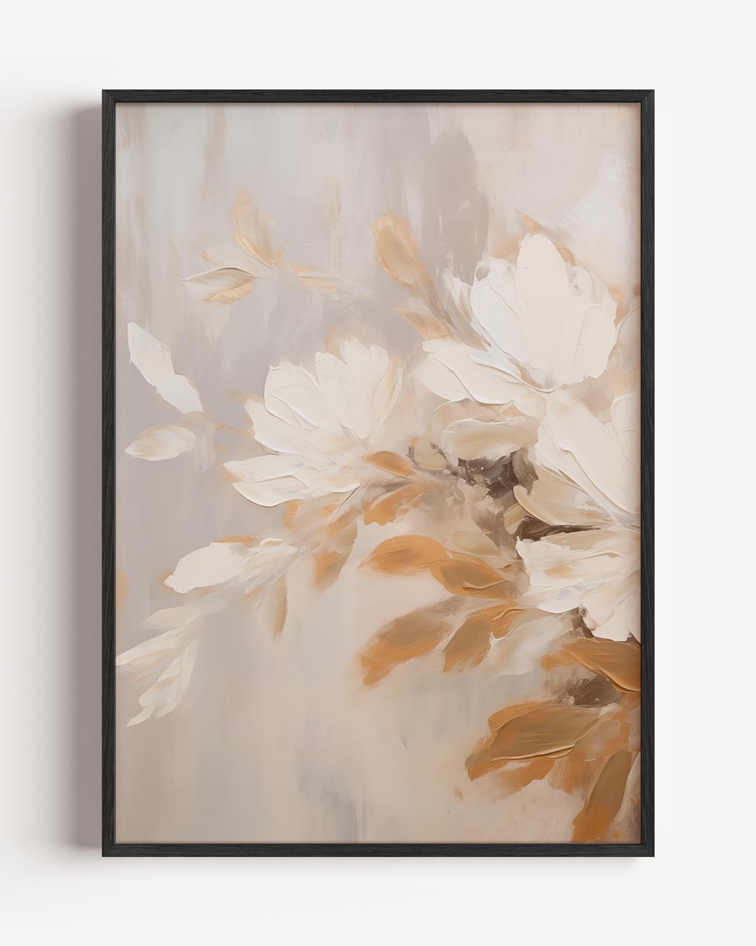 Bloemenpracht Abstracte Kunst Poster-WallArtistic