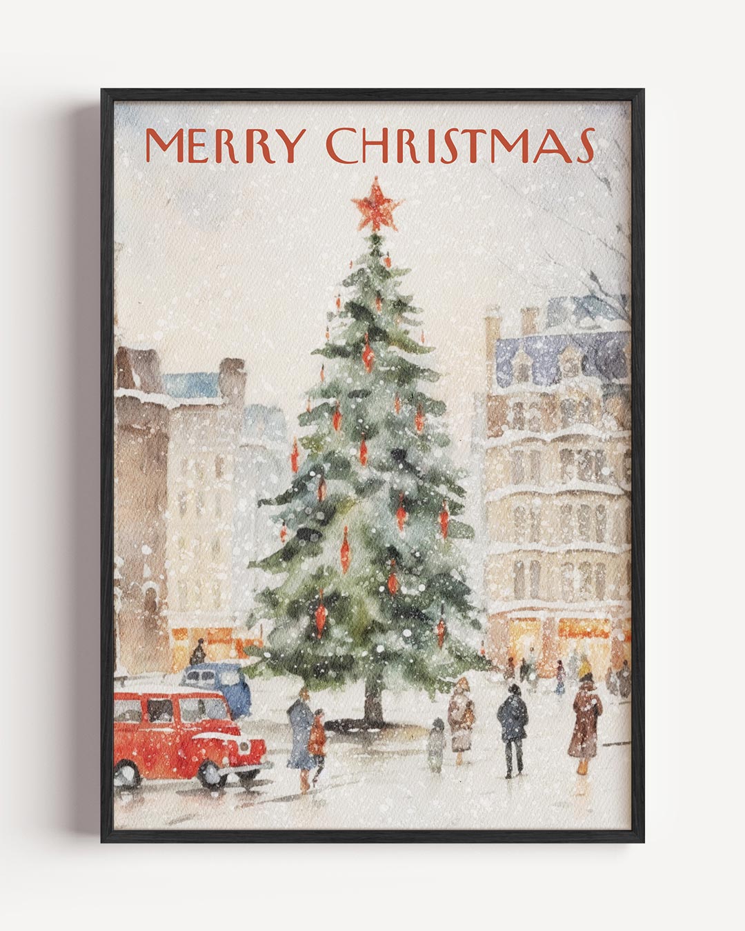 Kerstmis Winterwonderland Poster-WallArtistic