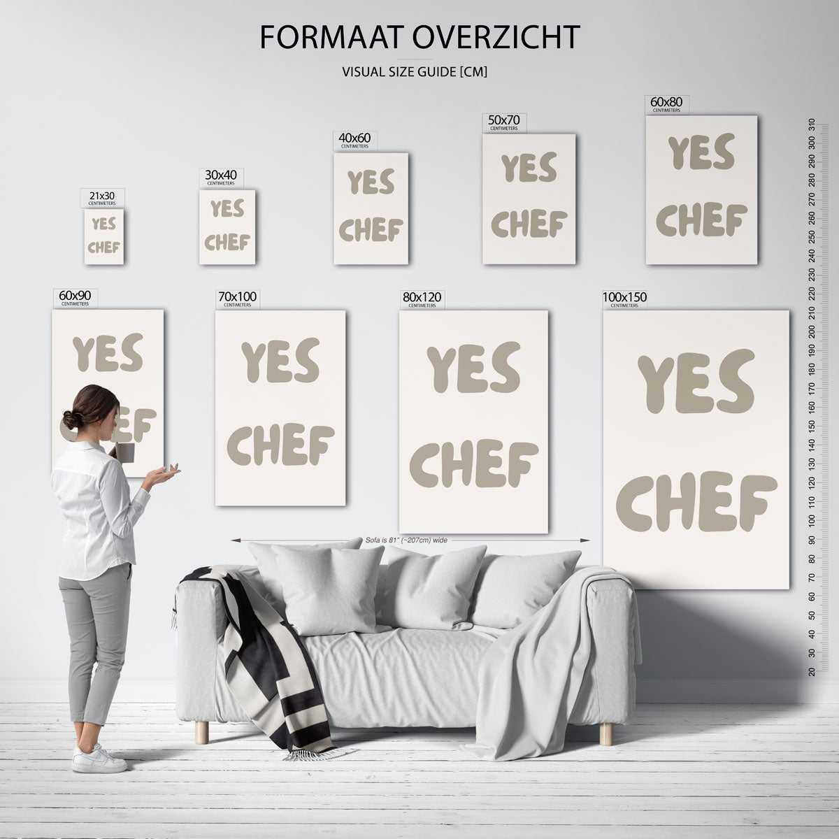 Yes chef Poster