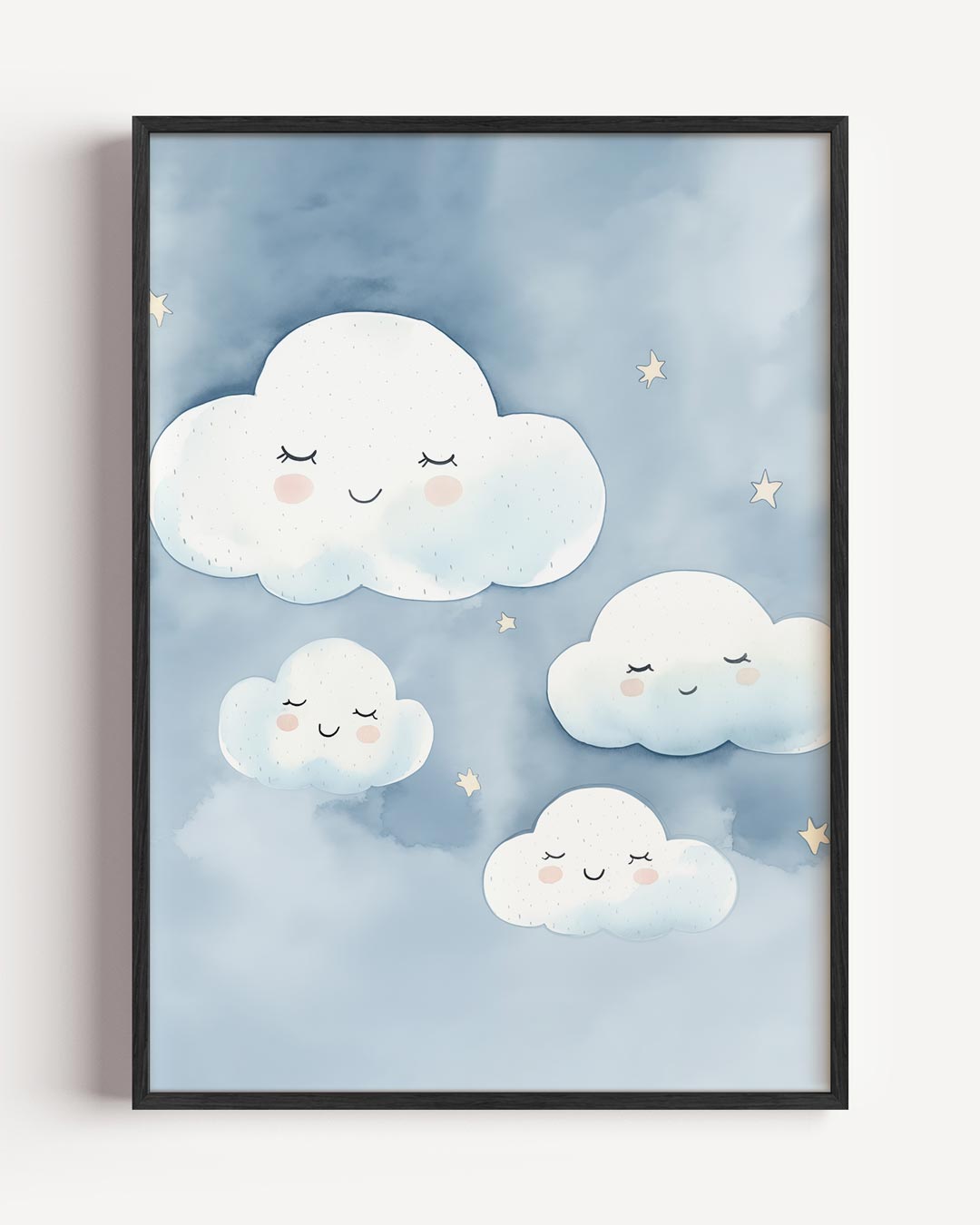 Dromerige Wolken Poster-WallArtistic