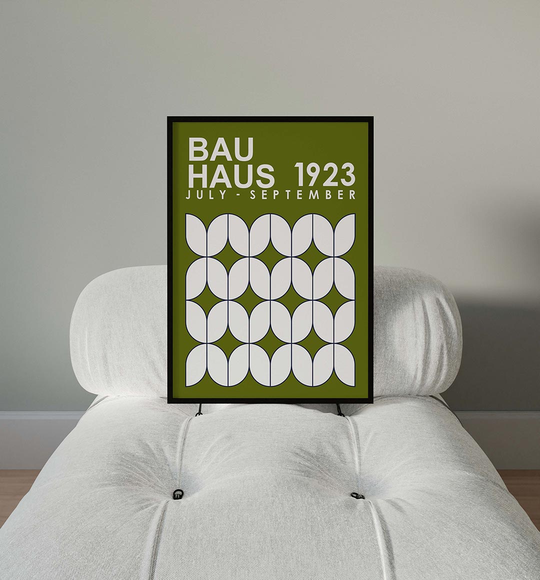 Vormritme en kleur Poster