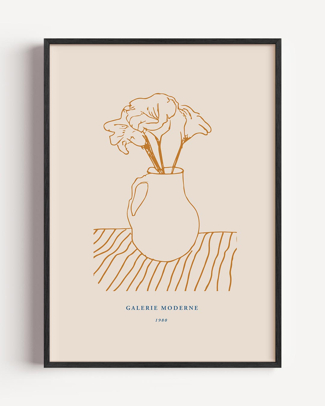 Stijlvolle Bloemenvaas Poster-WallArtistic