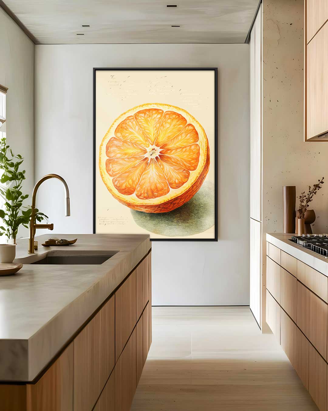 Citrusgenot Poster Kunstwerk-canvas-dibond-plexiglas-wanddecoratie-WallArtistic