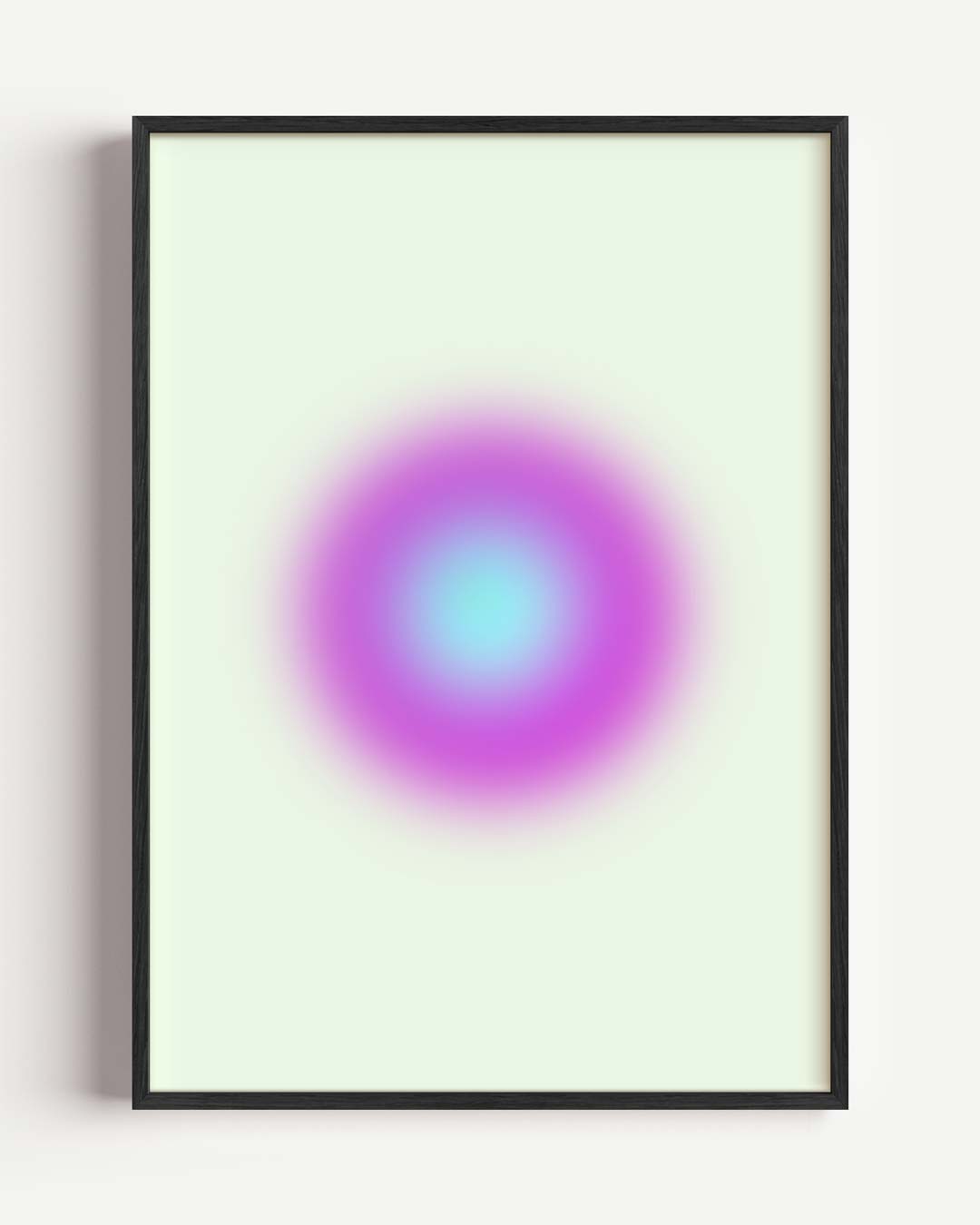 Zachte Regenboog Vibes Poster
