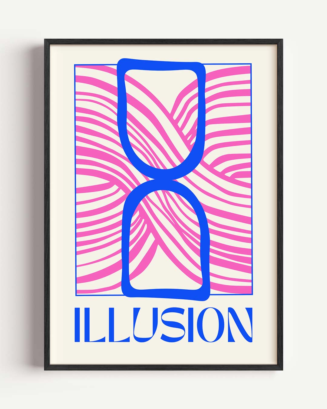 Moderne Illusie Poster
