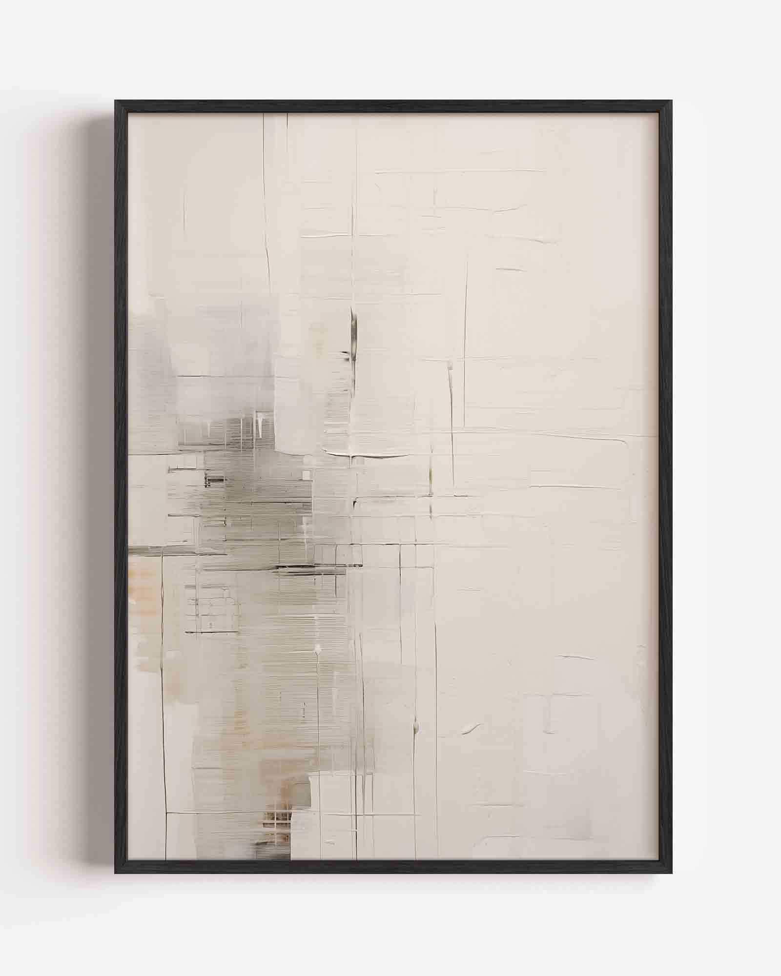 Abstracte lijnen Poster