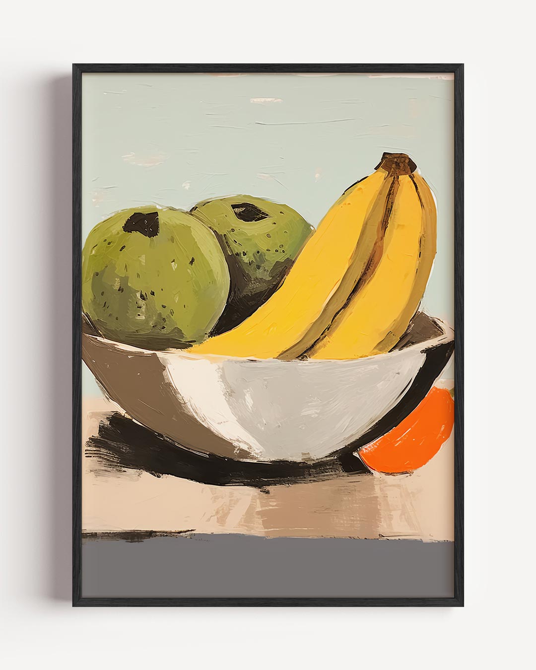 Tijdloze Fruitkom Kunstposter-WallArtistic