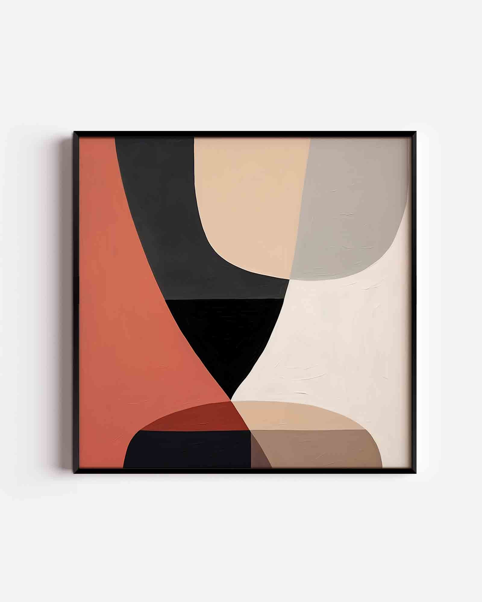 Abstracte vormen Poster