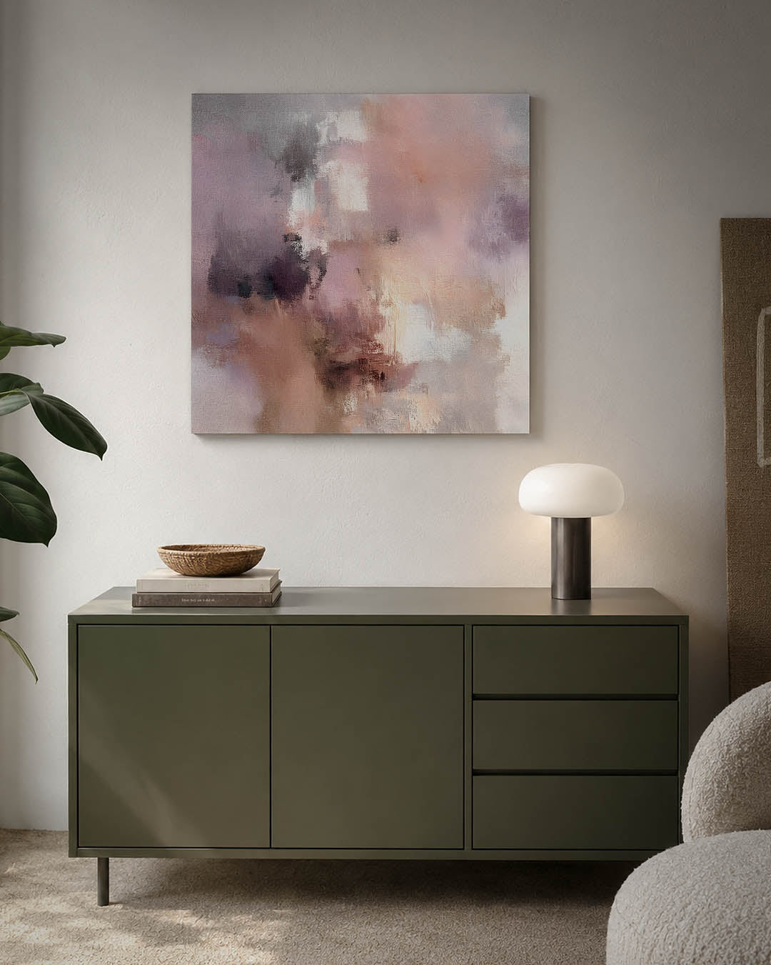 Dromerige kleurenexplosie Kunstwerk