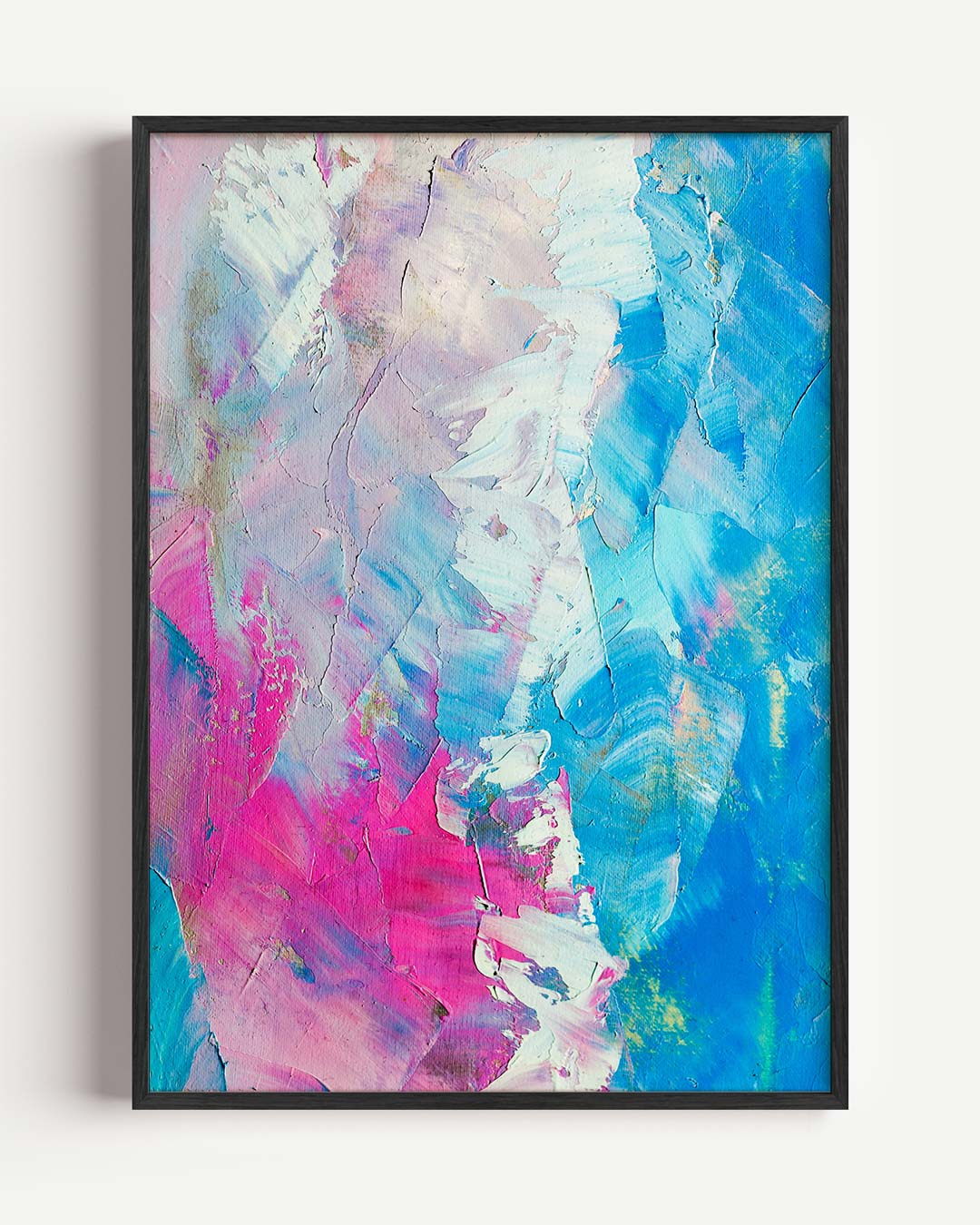 Abstracte Kleurenpracht Poster