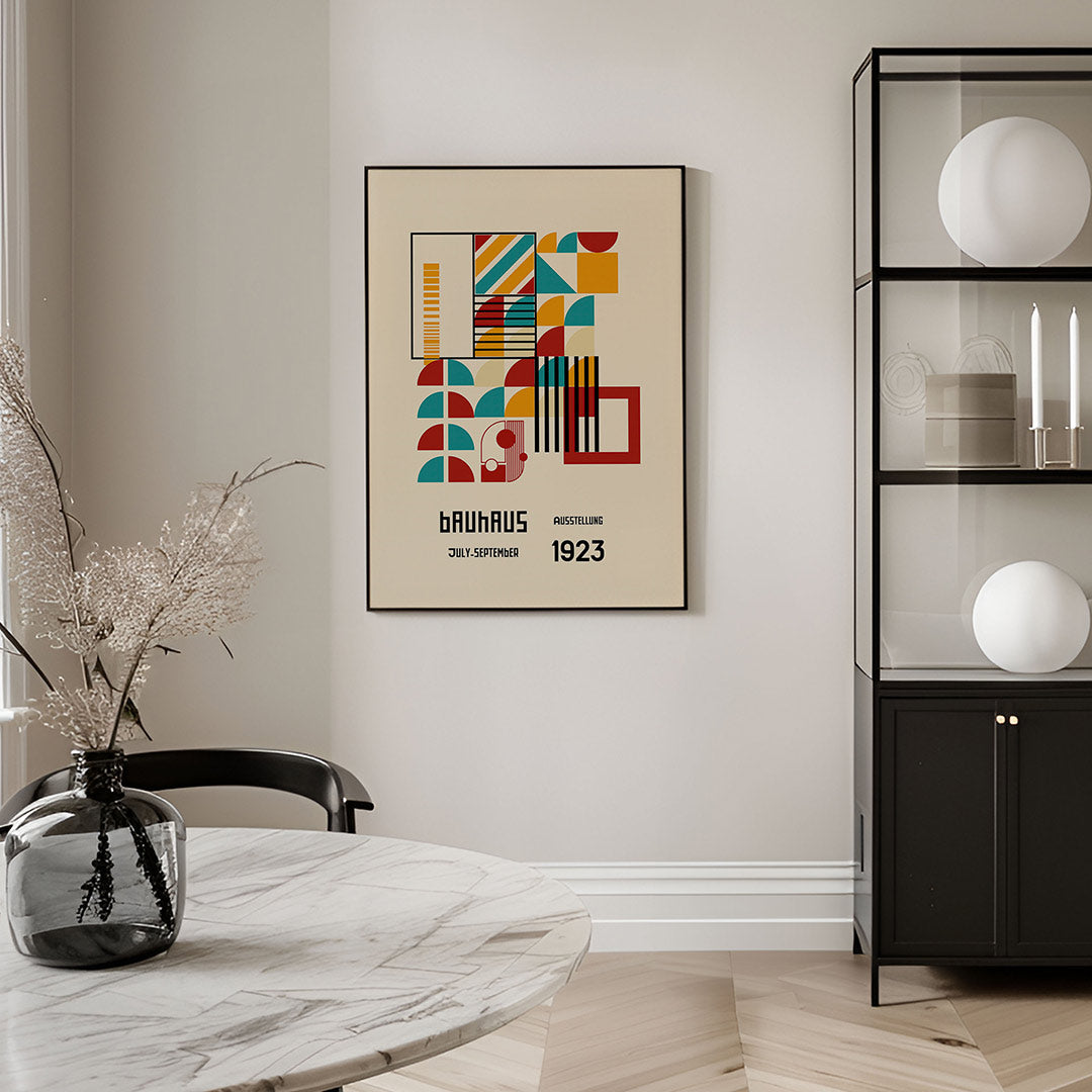 Vormen en vlakkenspel Poster