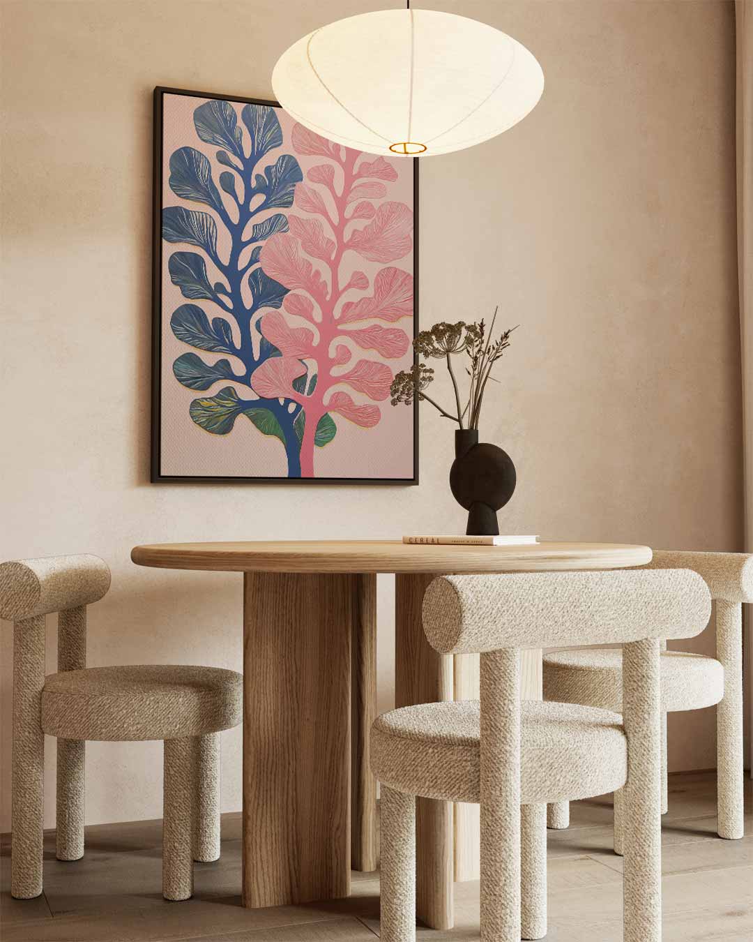 Bloeiende Fantasie Kunstwerk-canvas-dibond-plexiglas-wanddecoratie-WallArtistic