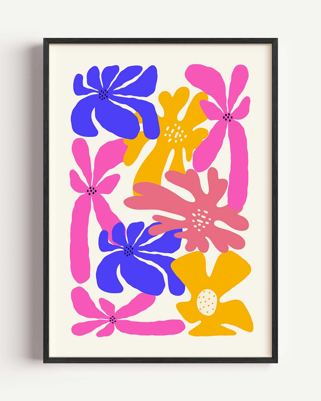 Kleurrijke Bloemenposter