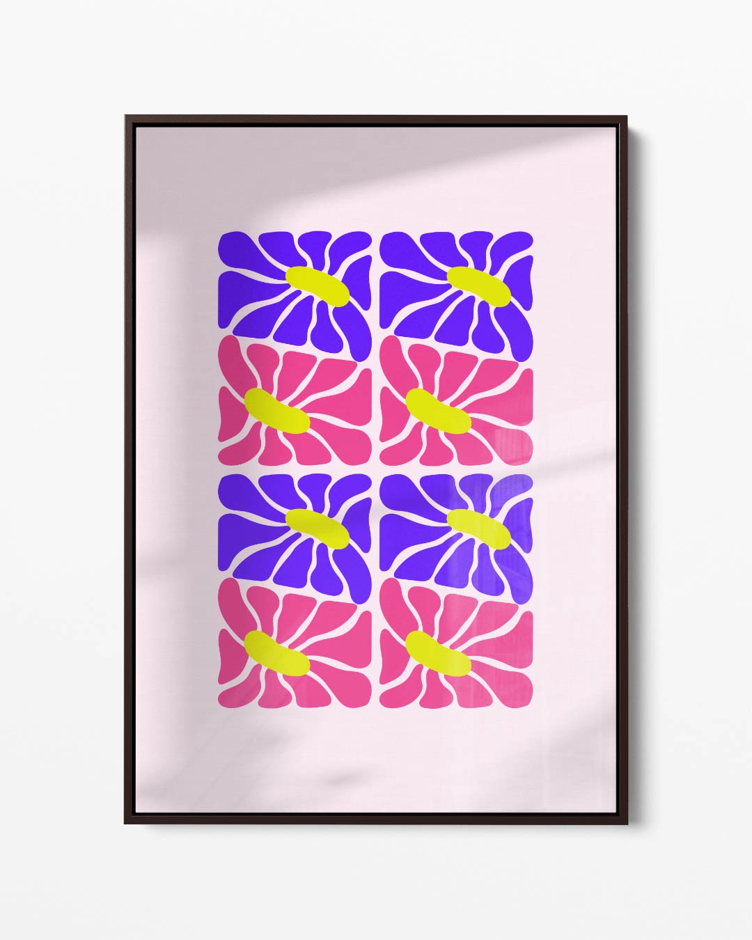 Kleurrijke Bloemenpracht Kunstwerk-canvas-dibond-plexiglas-wanddecoratie-WallArtistic