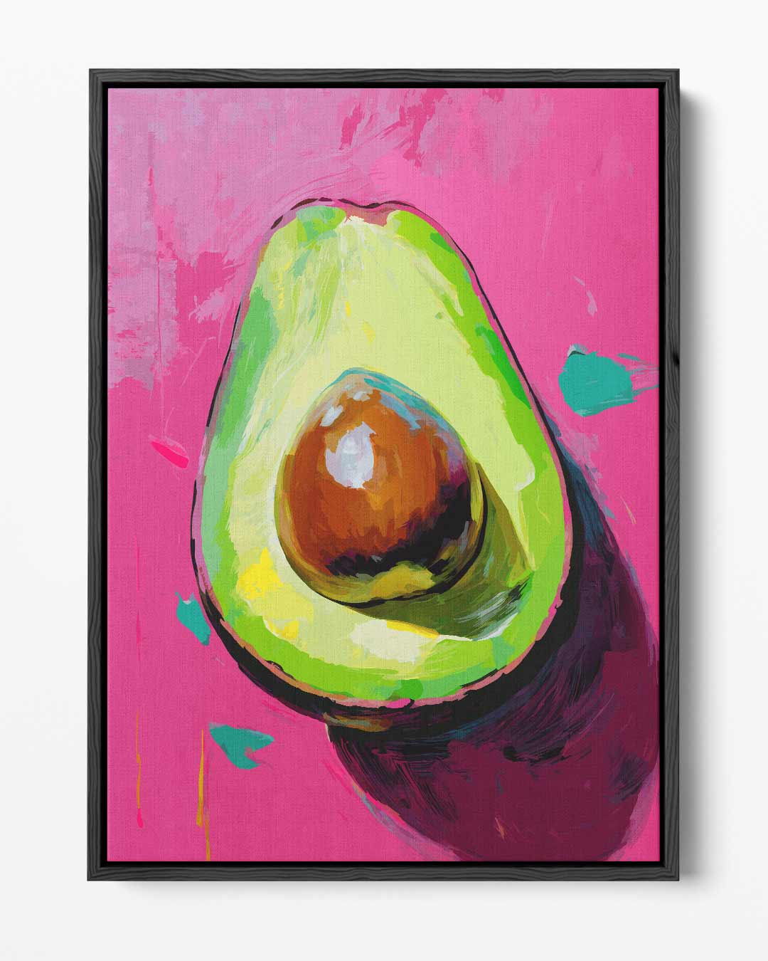 Avocado Delight Kunstwerk-canvas-dibond-plexiglas-wanddecoratie-WallArtistic
