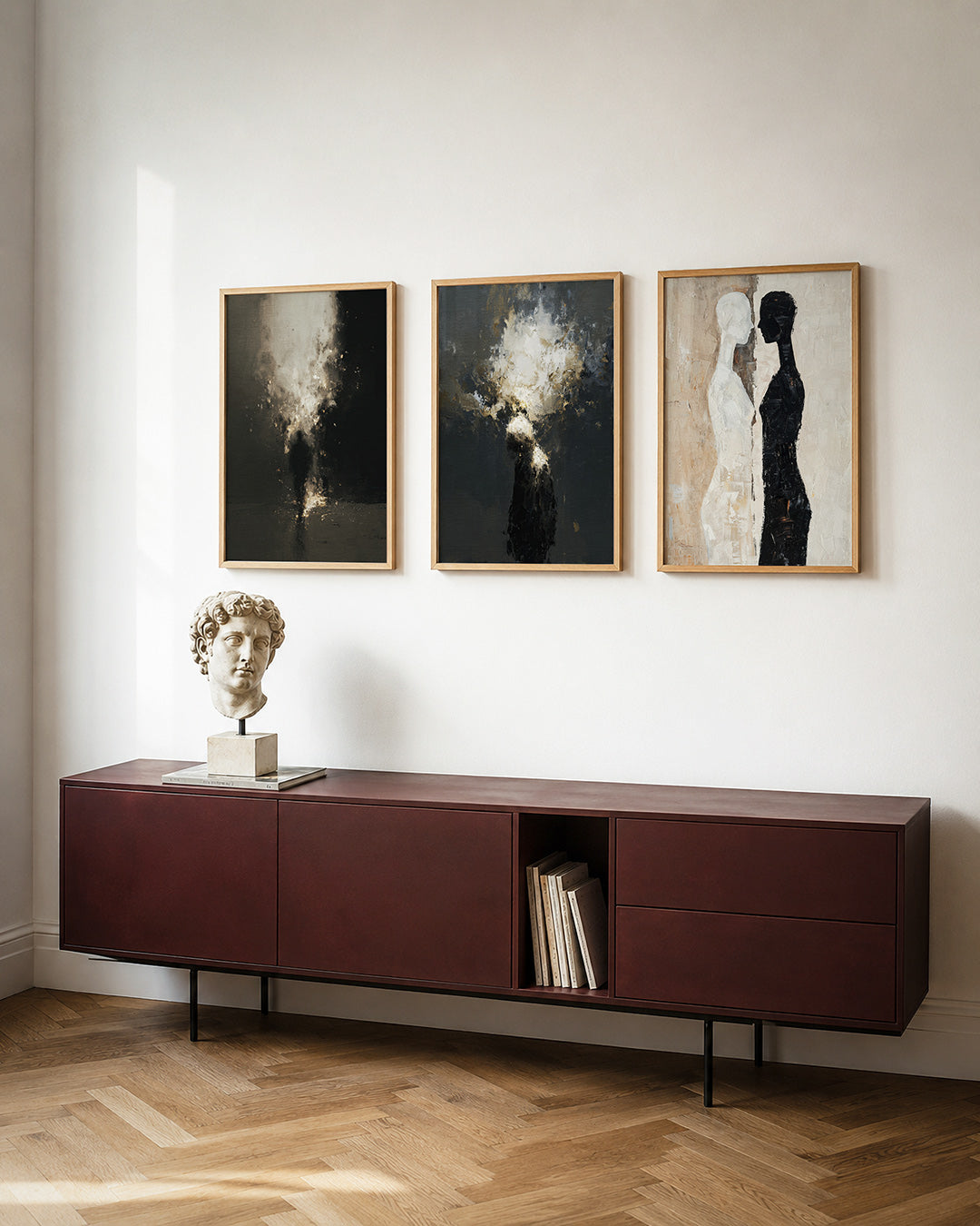 Vorm en schaduw Posterset
