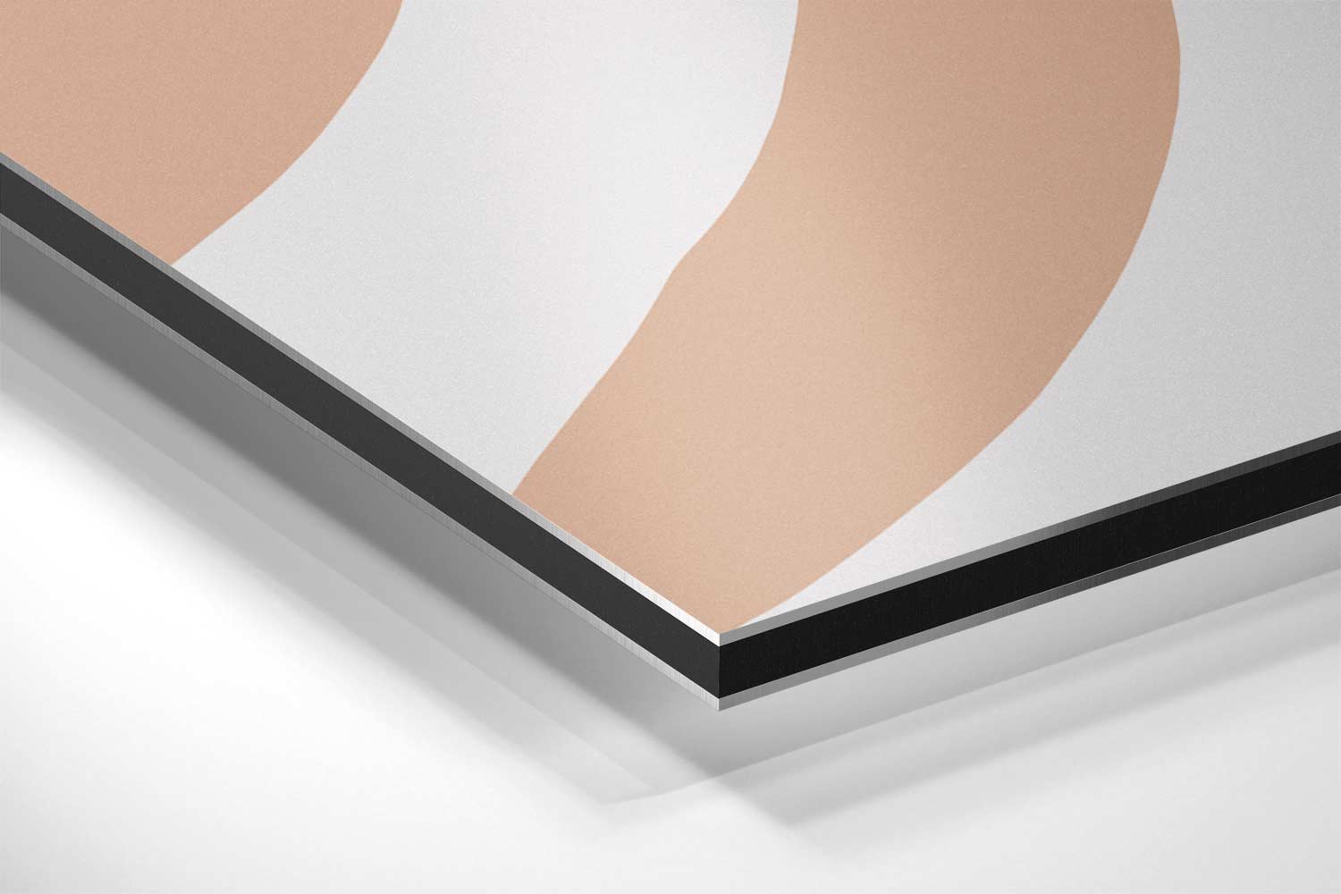 Abstracte Zonnekringen Canvas Kunstwerk-canvas-dibond-plexiglas-wanddecoratie-WallArtistic