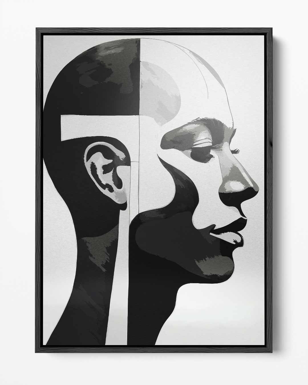 Contrasterende Profielen Kunstwerk-canvas-dibond-plexiglas-wanddecoratie-WallArtistic