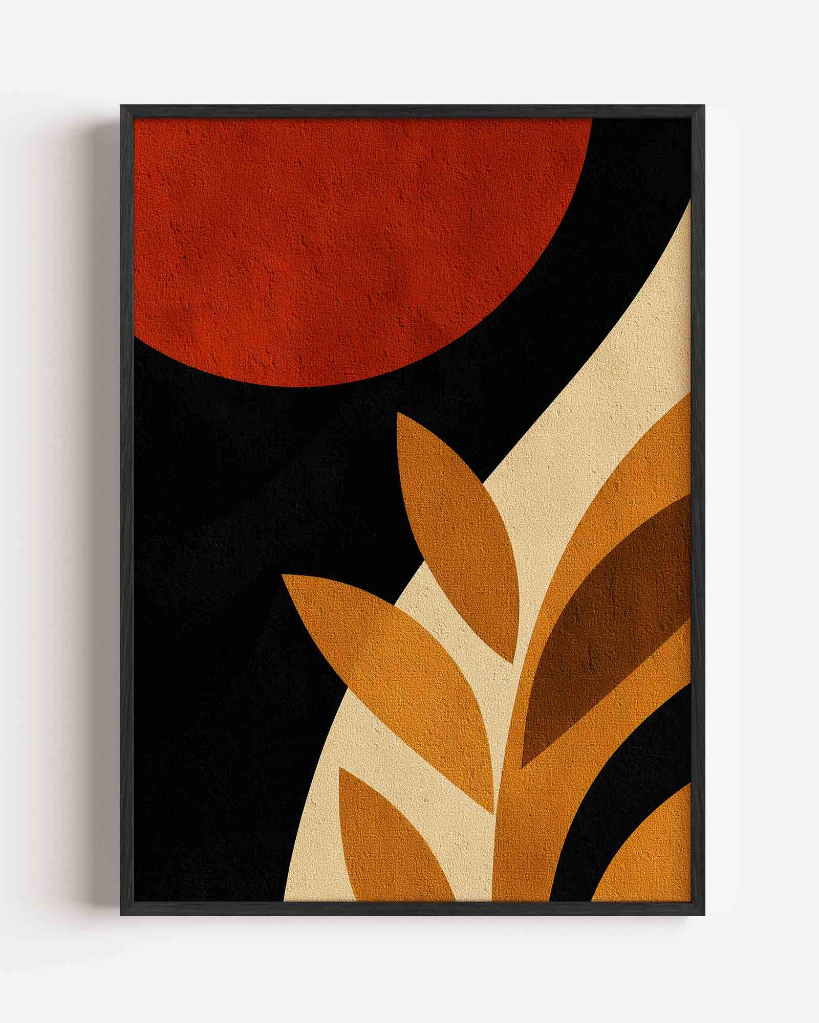 Abstracte vormen Poster