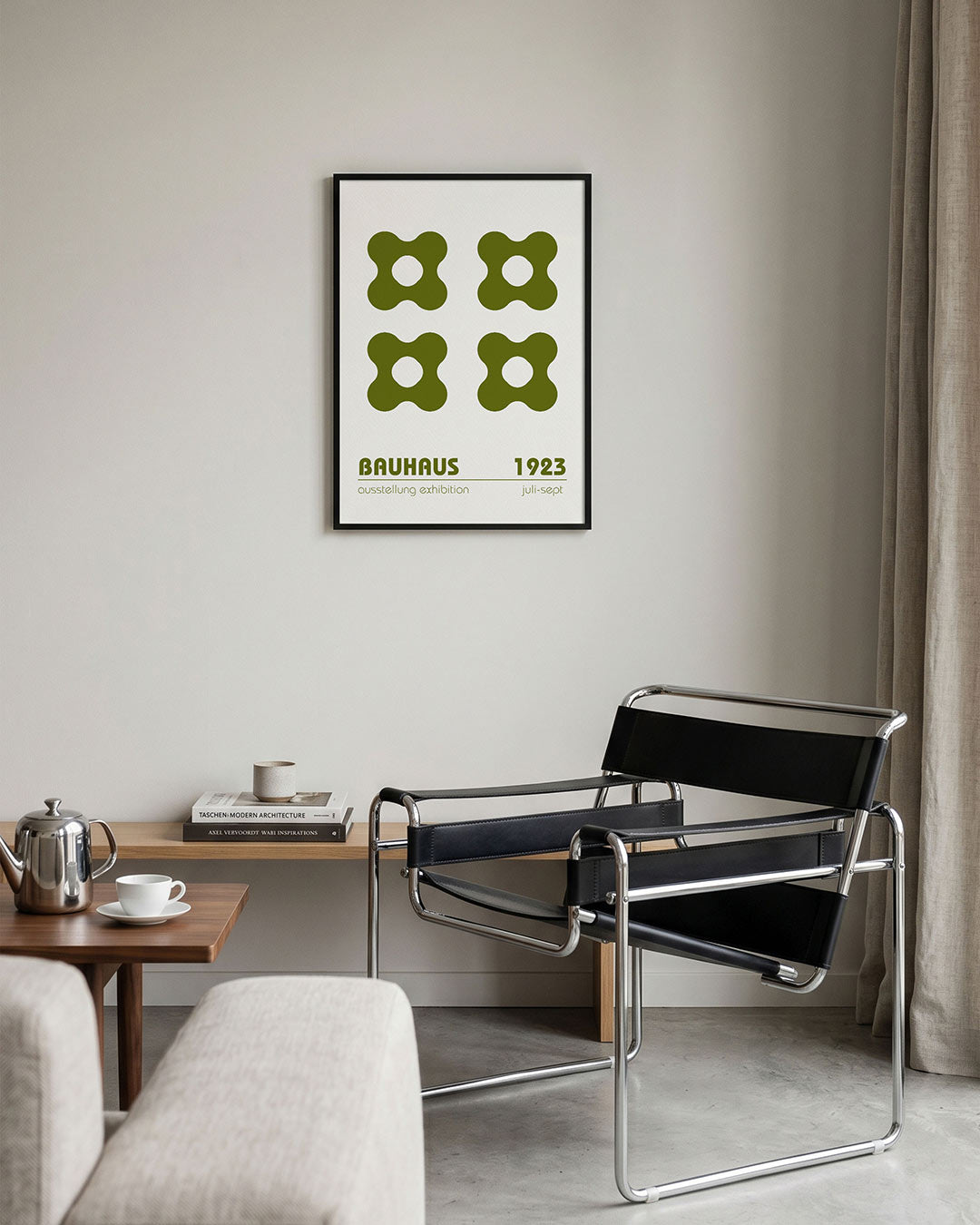 Vormritme en kleur Poster