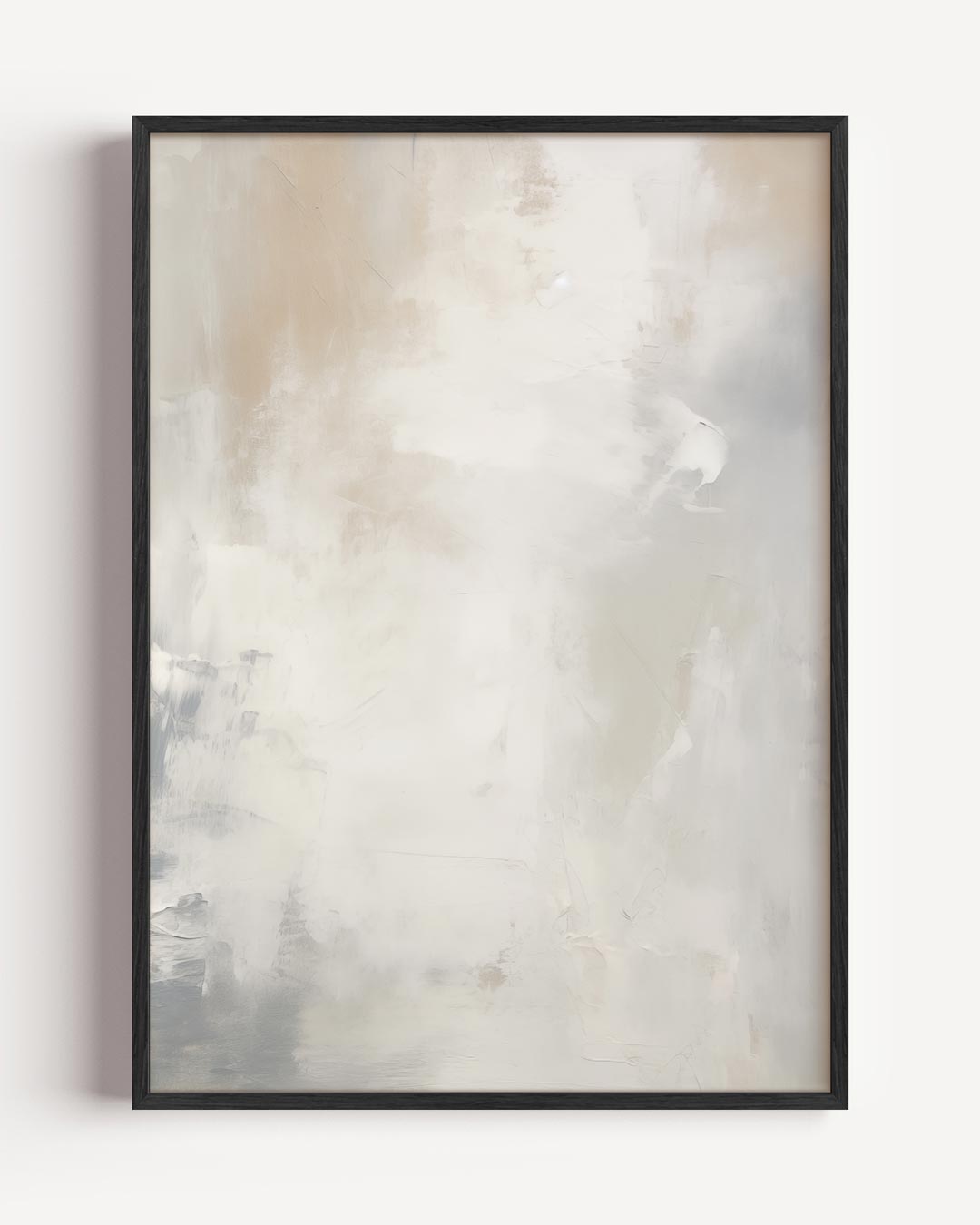 Rustige Beigetinten Poster-WallArtistic