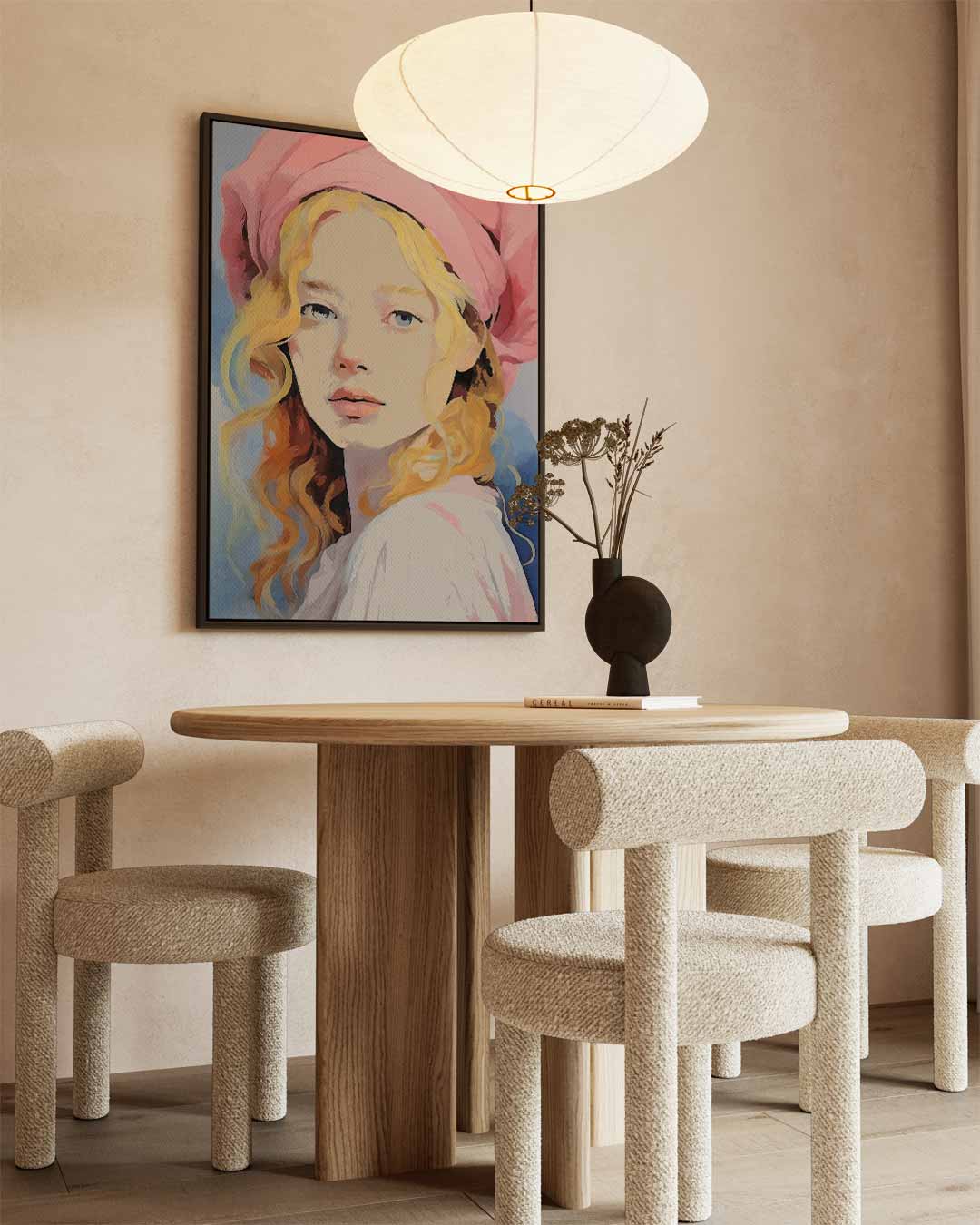 Dromerige Blik Kunstwerk-canvas-dibond-plexiglas-wanddecoratie-WallArtistic