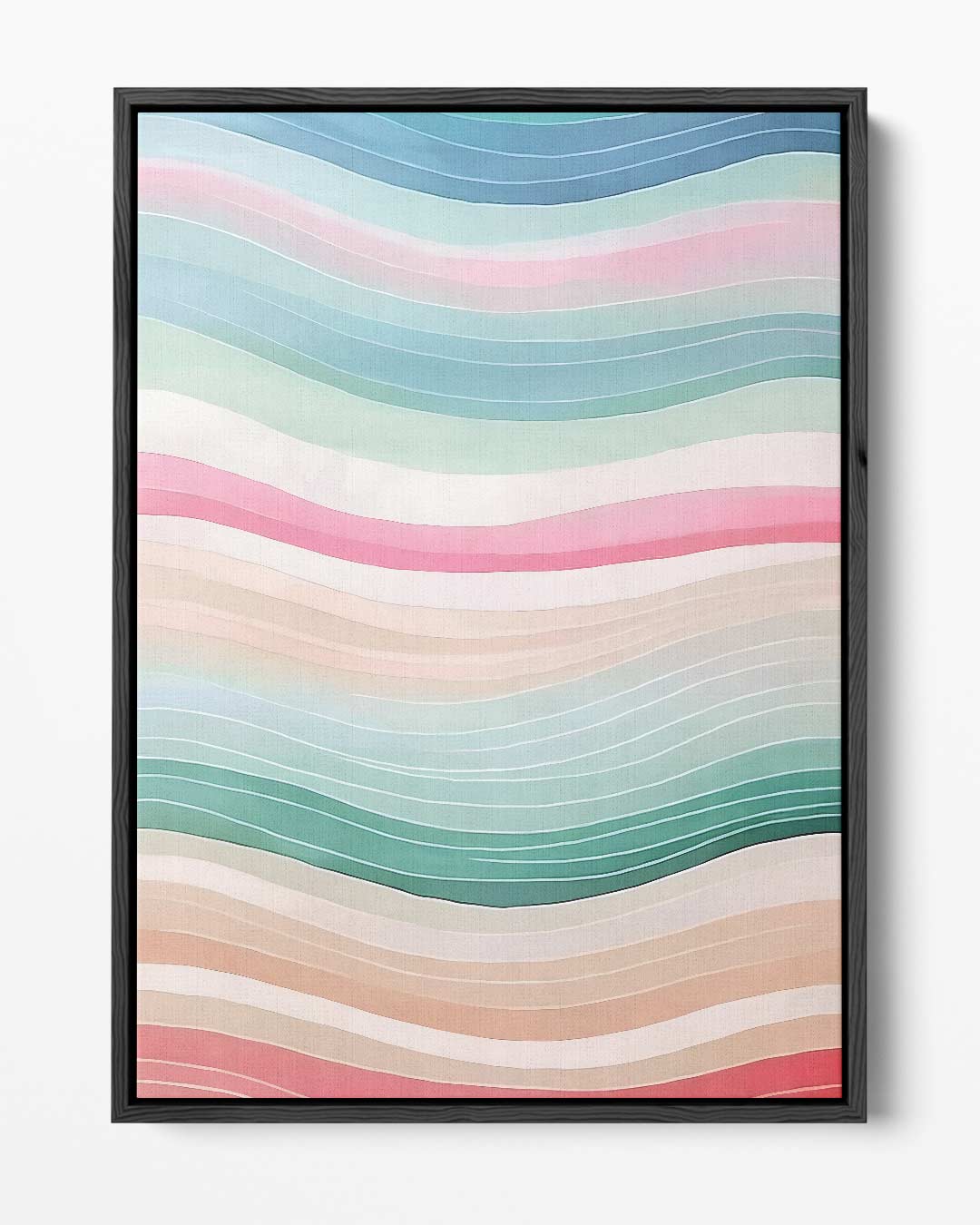 Zomerse Golven Kunstwerk-canvas-dibond-plexiglas-wanddecoratie-WallArtistic