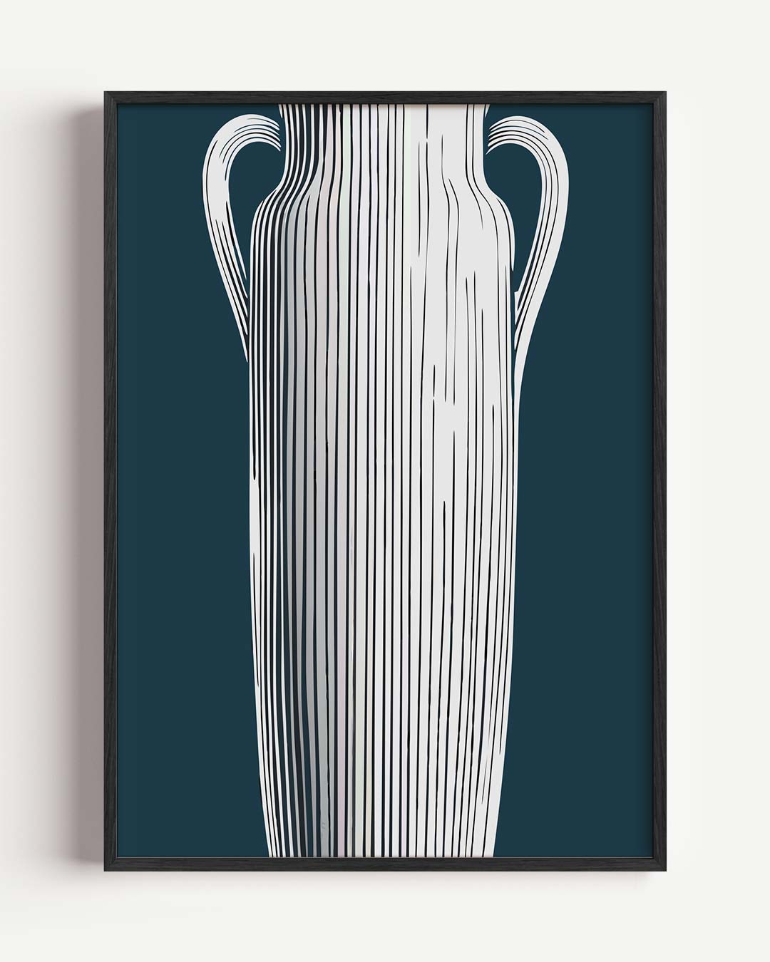 Stijlvolle Vaas Illustratie Poster