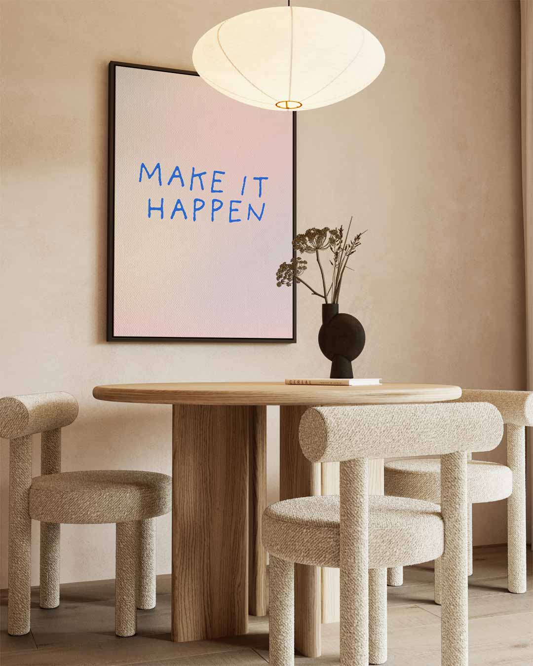 Positieve Boost Wandposter Kunstwerk-canvas-dibond-plexiglas-wanddecoratie-WallArtistic