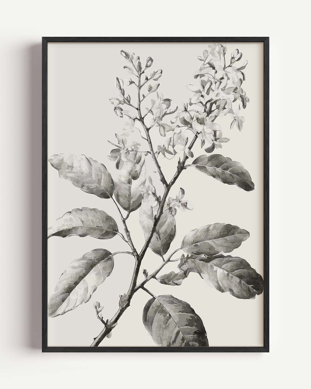 Elegante Bloemenprint Poster