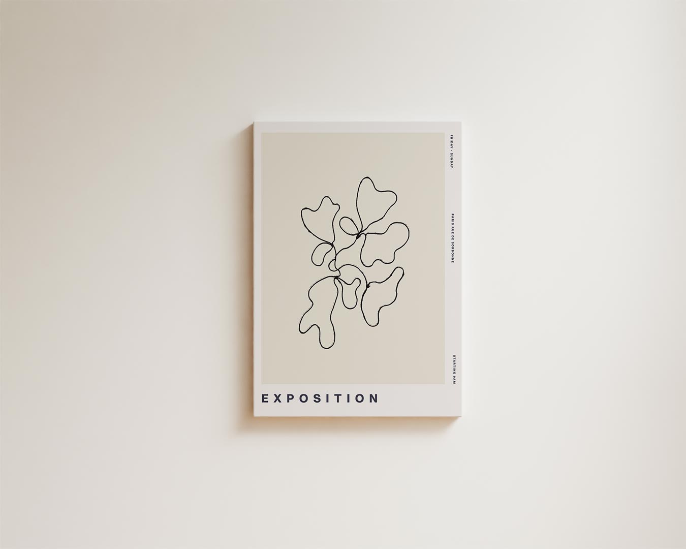 Abstracte Organische Vormen Kunstwerk-canvas-dibond-plexiglas-wanddecoratie-WallArtistic