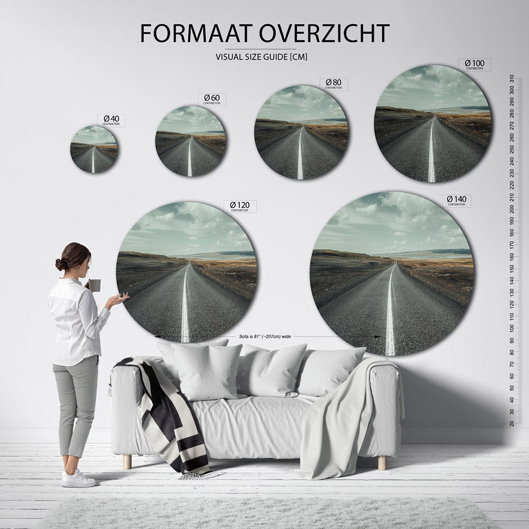 Lange weg Muurcirkel