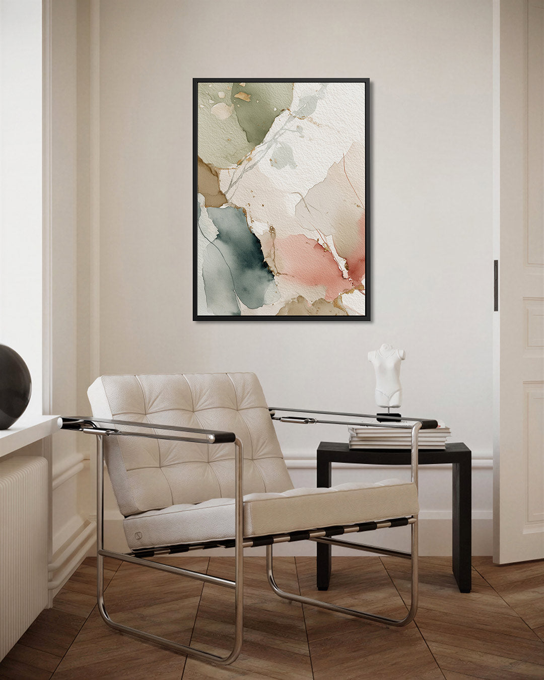 Compositie van vormen Kunstwerk
