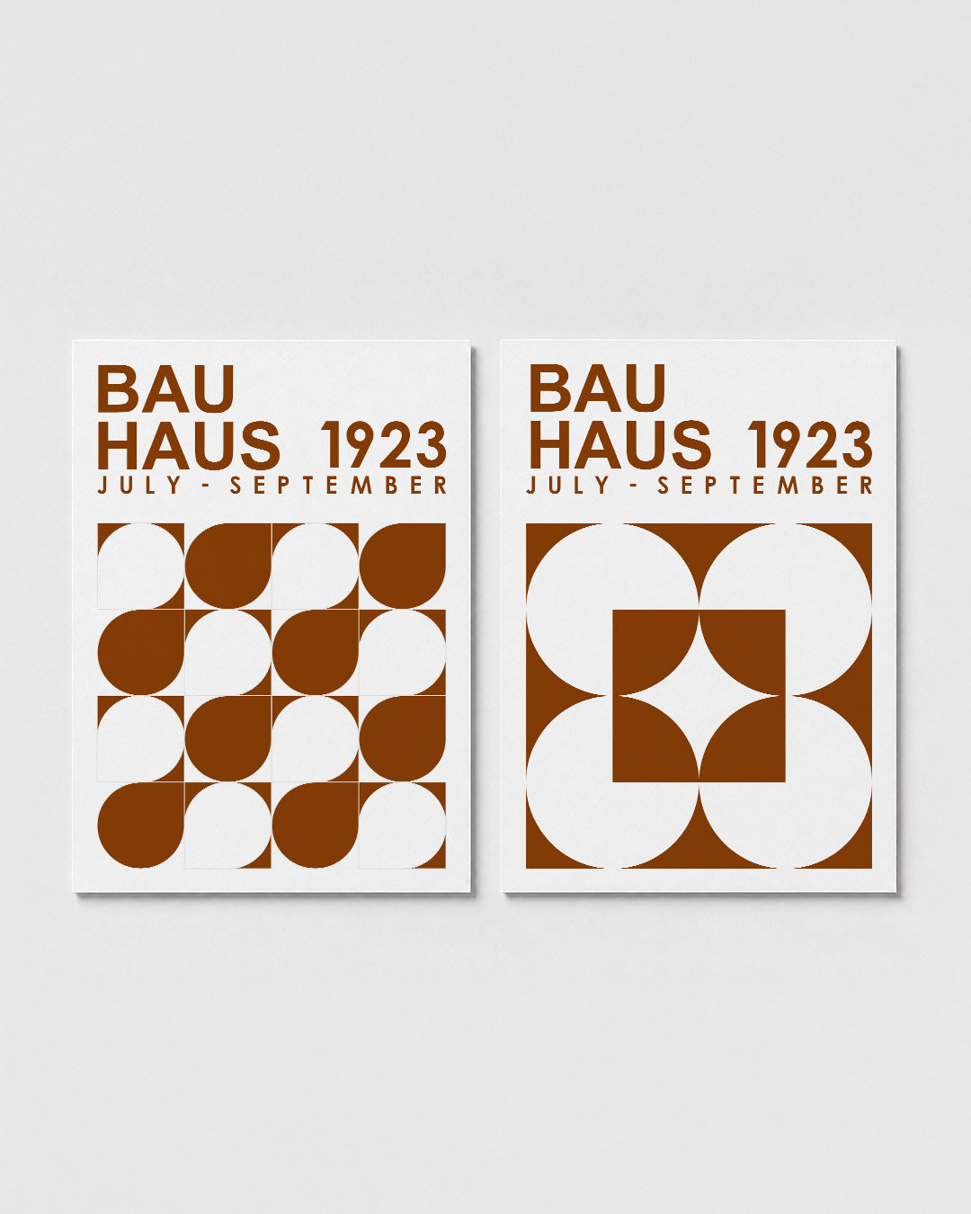 Vormen en vlakken Posterset