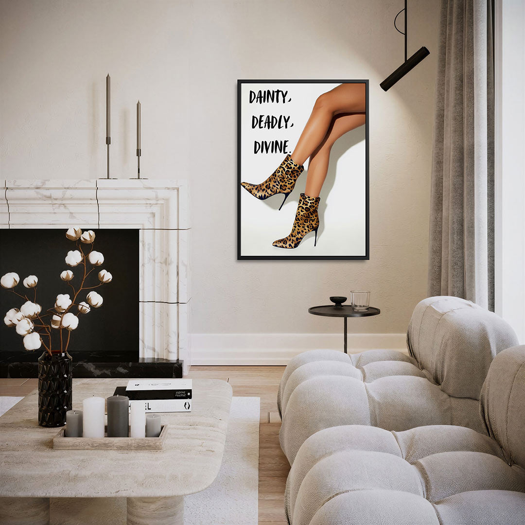 Stijlvolle schoenen Kunstwerk