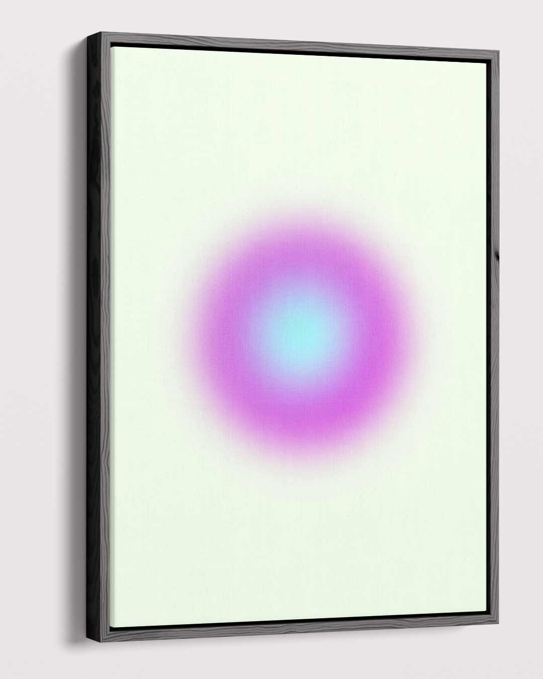 Stralende Kring van Kleur Kunstwerk-canvas-dibond-plexiglas-wanddecoratie-WallArtistic