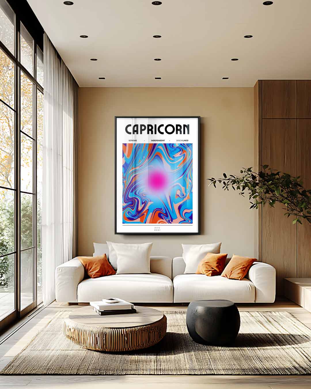 Abstract kunstwerk Kunstwerk-canvas-dibond-plexiglas-wanddecoratie-WallArtistic