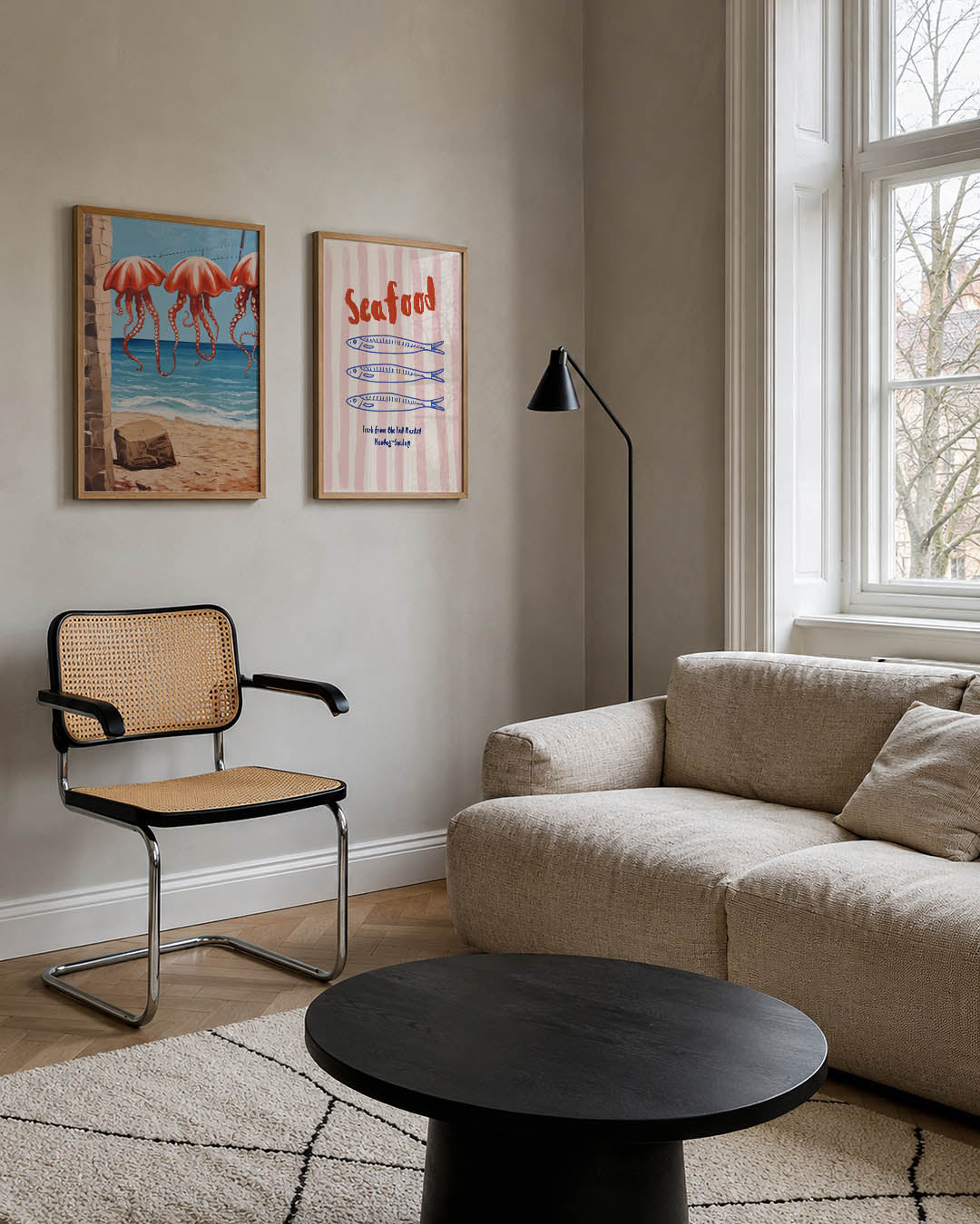 Zwevende kwallen Posterset