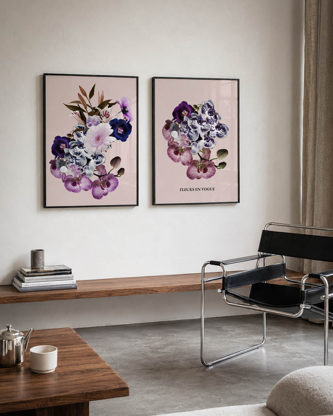 Bloemrijke harmonie Posterset