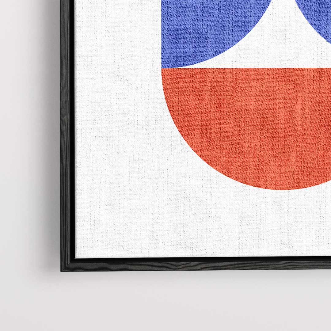 Bauhaus Geometrische Poster Kunstwerk