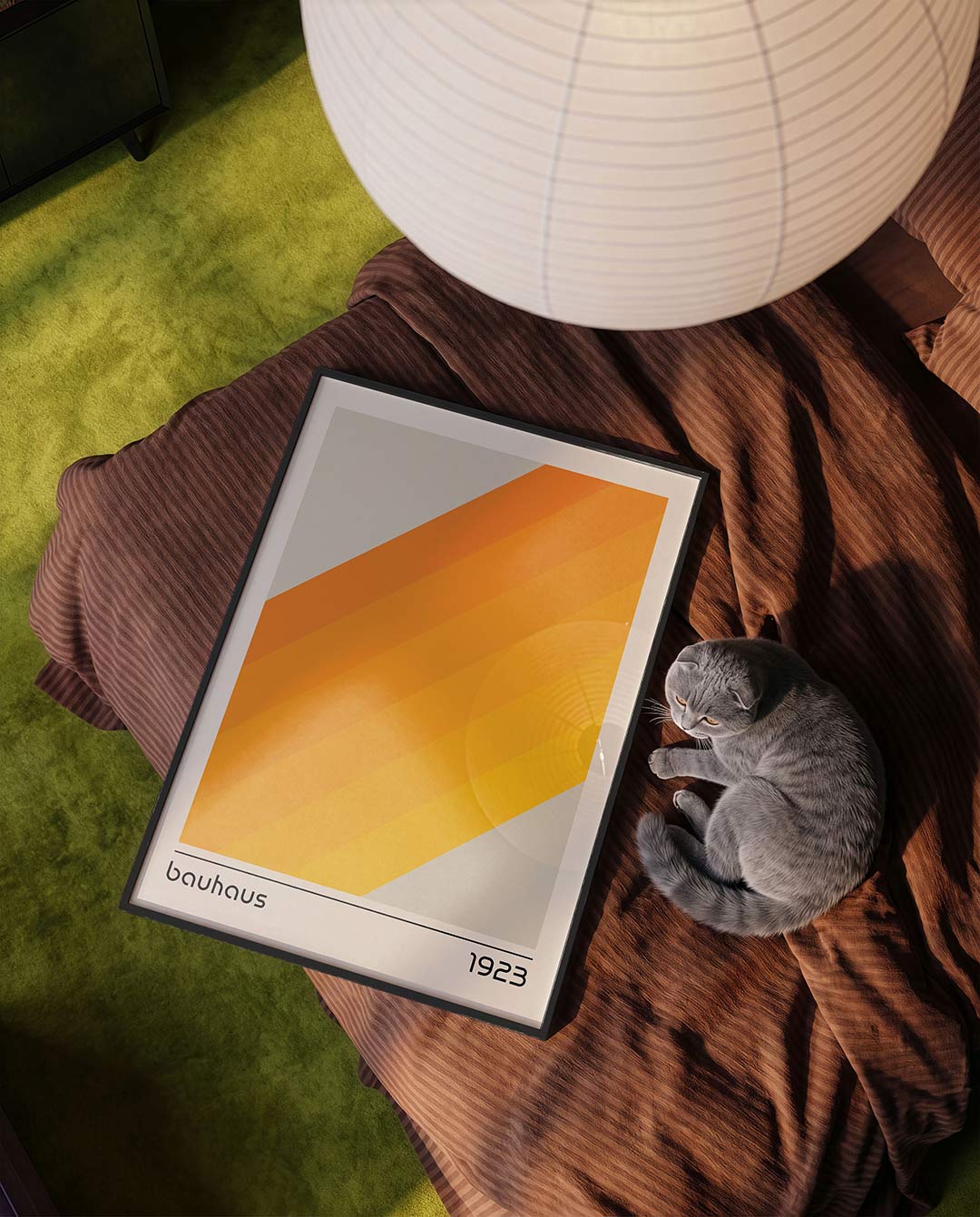 Vorm en kleurvlakken Poster